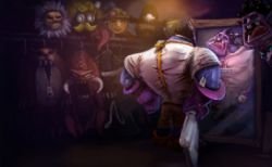 Mundo Mundo Splash Art HD 4k Wallpaper Background Official Art Artwork League of Legends lol