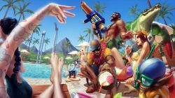 Pool Party Promo Art