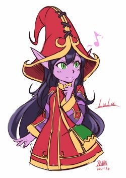 Lulu by NAM (3) HD Wallpaper Fan Art Artwork League of Legends lol