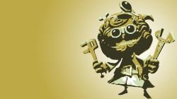 Heimerdinger Minimalistic by AlexisRayne HD Wallpaper Fan Art Artwork League of Legends lol