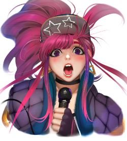 K/DA Akali by Randy StarFru1t HD Wallpaper Background Fan Art Artwork League of Legends lol