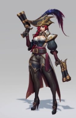 Captain Fortune Concept by Zeronis League of Legends Artwork Wallpaper lol