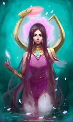 Order of the Lotus Karma by SongJiKyo HD Wallpaper Fan Art Artwork League of Legends lol