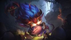 Dragon Trainer Heimerdinger Splash Art HD Wallpaper Background Fan Art Artwork League of Legends lol