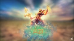 Azir by ruanes97 (2) HD Wallpaper Artwork Fan Art League of Legends lol