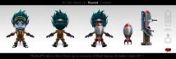 Rocket Girl Tristana Concept by The-Bravo-Ray League of Legends Artwork Wallpaper lol