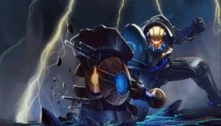 Full Metal Jayce Splash Art HD 4k 6k Wallpaper Background Official Art Artwork League of Legends lol