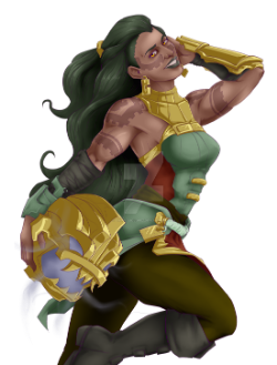 Illaoi by The-Piojolopez HD Wallpaper Fan Art Artwork League of Legends lol (2)