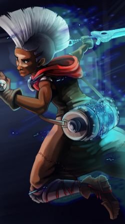 Ekko by RinTheYordle HD Wallpaper Fan Art Artwork League of Legends lol
