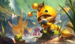 Beemo Splash Art 4k HD Wallpaper Background Official Art Artwork League of Legends lol