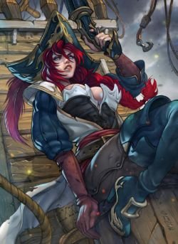Captain Fortune by simoneferriero HD Wallpaper Background Fan Art Artwork League of Legends lol