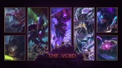 The Void Kassadin, Cho'Gath, Kha'Zix, Kog'Maw, Malzahar, Vel'Koz & Rek'Sai by TheLadyClockWork HD Wallpaper Fan Art Artwork League of Legends lol