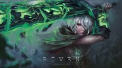 Riven by moo HD Wallpaper Fan Art Artwork League of Legends lol