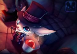 Gentleman Gnar by murmoruno HD Wallpaper Fan Art Artwork League of Legends lol