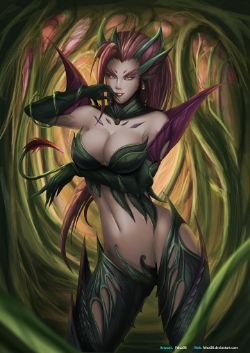 Zyra by Felox08 HD Wallpaper Fan Art Artwork League of Legends lol