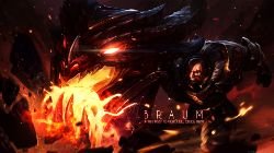 Dragonslayer Braum by Soinnes HD Wallpaper Artwork Fan Art League of Legends lol
