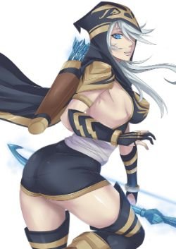 Ashe (Sexy) by Exaxuxer X HD Wallpaper Fan Art Artwork League of Legends lol