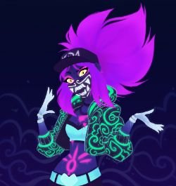 K/DA Akali by Vixizz HD Wallpaper Background Fan Art Artwork League of Legends lol