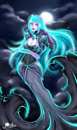 Death Sworn Katarina by JamilSC11 HD Wallpaper Background Fan Art Artwork League of Legends lol