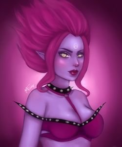 Evelynn by Tectrixe HD Wallpaper Fan Art Artwork League of Legends lol