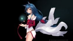 Ahri by Dith League of Legends Artwork Wallpaper lol Fan Art