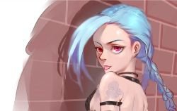 Jinx by 抖腿美男子 (2) HD Wallpaper Fan Art Artwork League of Legends lol