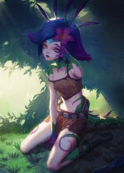 Neeko by Kyle lee HD Wallpaper Background Fan Art Artwork League of Legends lol