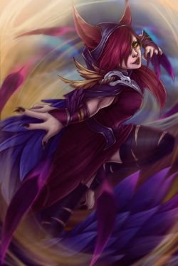Xayah by JulietGarciaArt HD Wallpaper Fan Art Artwork League of Legends lol