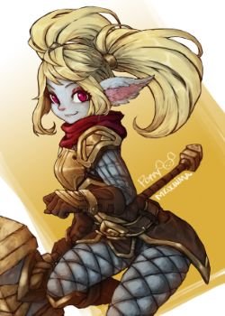 Poppy by Mkuchima HD Wallpaper Fan Artwork League of Legends lol