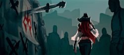 Miss Fortune Lore - 25 Confidence League of Legends Artwork Wallpaper lol