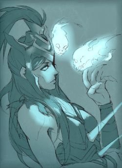 Kalista by Kair030 HD Wallpaper Fan Art Artwork League of Legends lol
