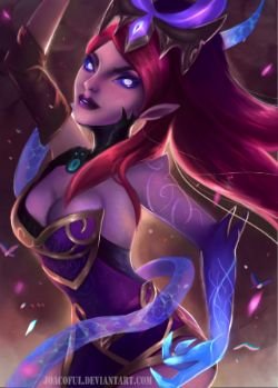 Lunar Wraith Caitlyn by joacoful HD Wallpaper Background Fan Art Artwork League of Legends lol