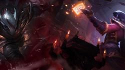 Blood Moon Twisted Fate & Talon by Xilixir Splash Art League of Legends Artwork Wallpaper lol