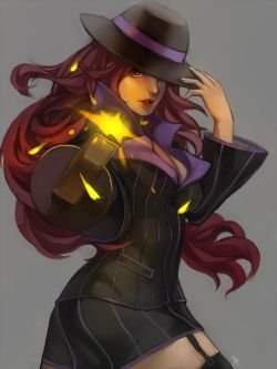 Mafia Miss Fortune by 兔伯 HD Wallpaper Fan Art Artwork League of Legends lol