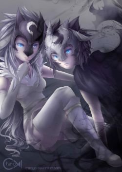 Kindred by ちろよ HD Wallpaper Fan Art Artwork League of Legends lol