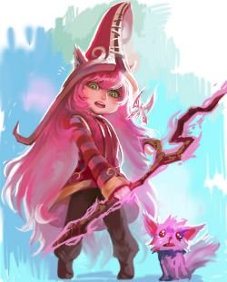 Lulu by yy6242 HD Wallpaper Fan Art Artwork League of Legends lol