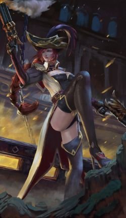 Captain Fortune by JSY_耀荣 HD Wallpaper Fan Art Artwork League of Legends lol