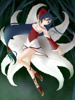 Ahri by BNC League of Legends Artwork Wallpaper lol Fan Art