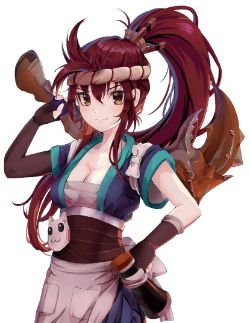 Sashimi Akali Rework by cappu HD Wallpaper Background Fan Art Artwork League of Legends lol