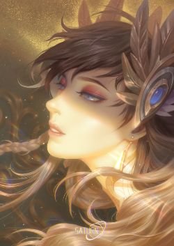 Divine Sword Irelia by Saturn HD Wallpaper Background Fan Art Artwork League of Legends lol