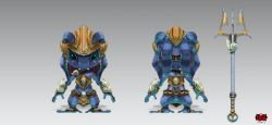 Atlantean Fizz Concept by The-Bravo-Ray League of Legends Artwork Wallpaper lol
