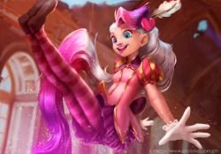 Sweetheart Zoe (Concept) by GiihArts HD Wallpaper Background Fan Art Artwork League of Legends lol