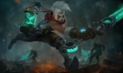 Ekko by LeeKent HD Wallpaper Fan Art Artwork League of Legends lol