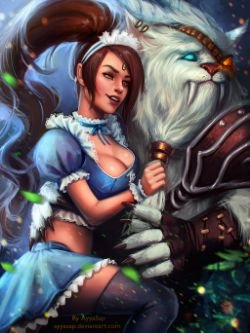 Nidalee and Rengar