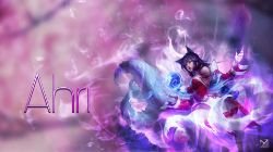 Ahri by ruanes97 League of Legends Artwork HD Wallpaper lol Fan ArtFan Art Artwork