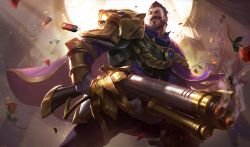 Victorious Graves Splash Art HD 4k 6k Wallpaper Background Official Art Artwork League of Legends lol