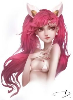 Star Guardian Jinx by 蜗牛Eight_wb HD Wallpaper Background Fan Art Artwork League of Legends lol