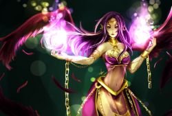 Morgana Redesign by Hannah515 HD Wallpaper Fan Art Artwork League of Legends lol