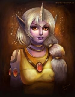 Soraka by AlineMendes HD Wallpaper Fan Art Artwork League of Legends lol