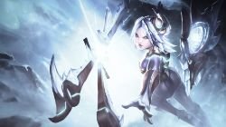 Frostblade Irelia by iamsointense HD Wallpaper Fan Art Artwork League of Legends lol